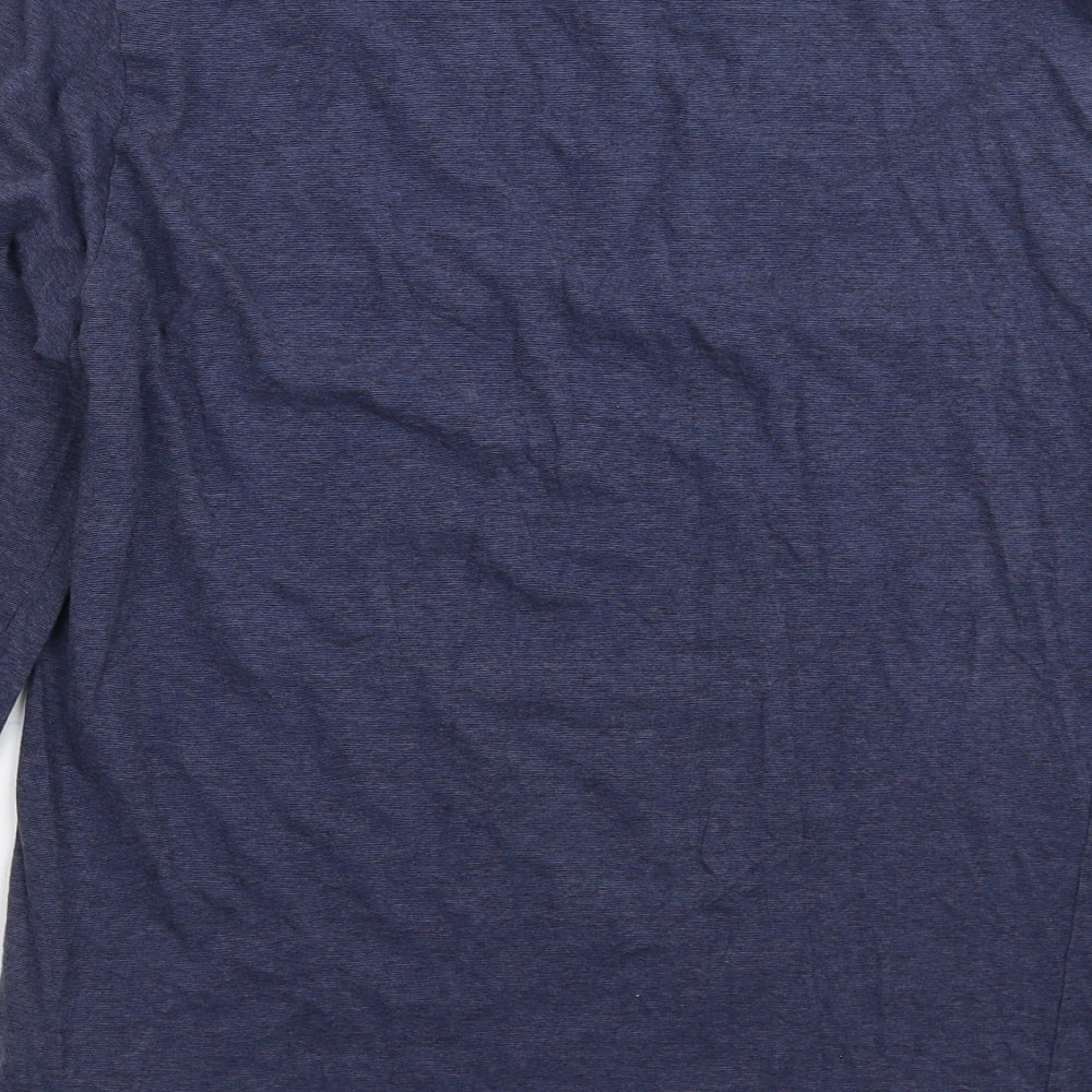 H&M Mens Blue    T-Shirt Size L