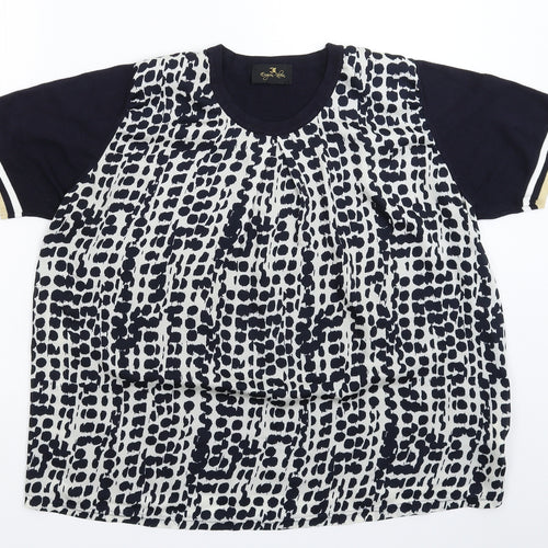 Eugen Klein Womens Multicoloured   Basic Blouse Size 20