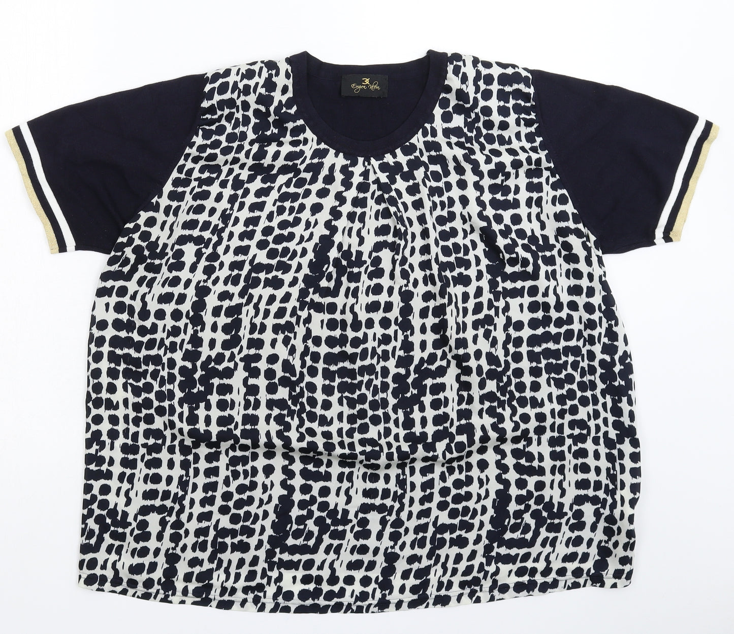 Eugen Klein Womens Multicoloured   Basic Blouse Size 20