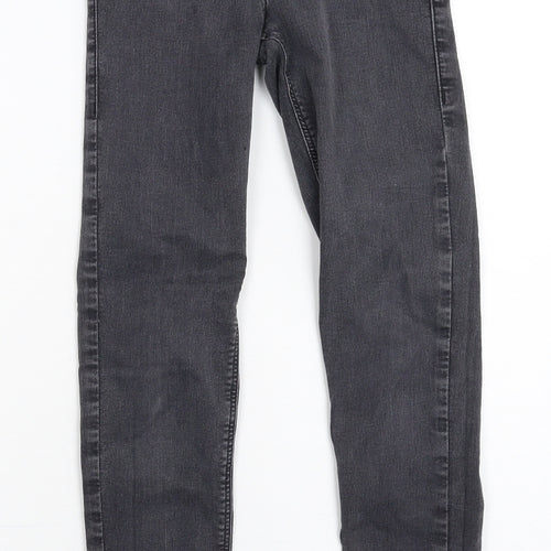 Topshop Womens Black  Denim Jegging Jeans Size 24 in L27 in