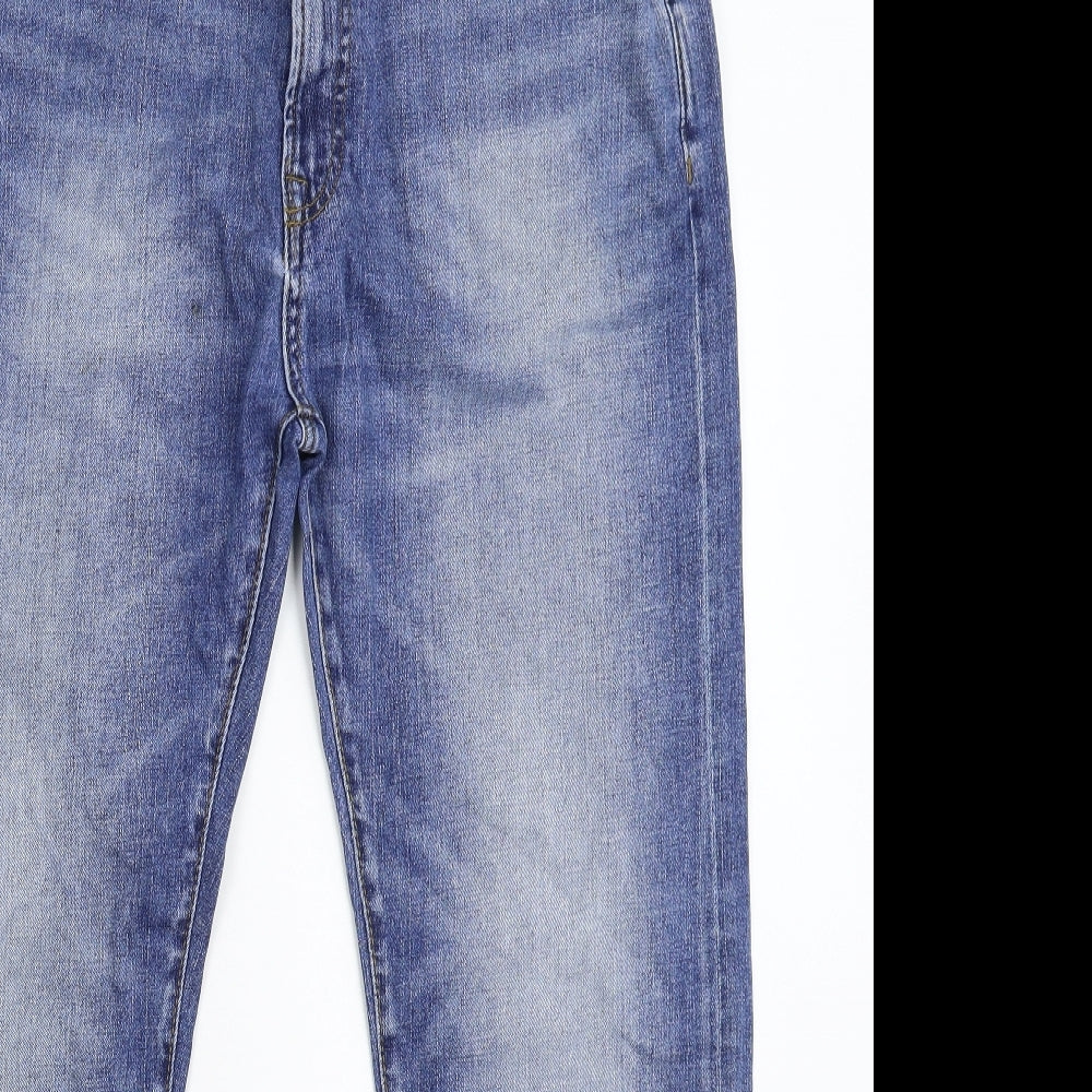 Marks and Spencer Mens Blue  Denim Straight Jeans Size 36 L29 in