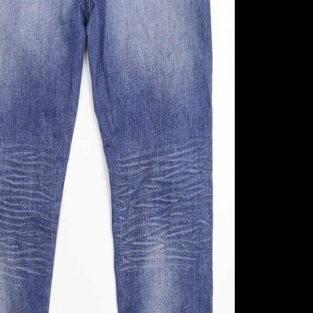 Marks and Spencer Mens Blue  Denim Straight Jeans Size 36 L29 in