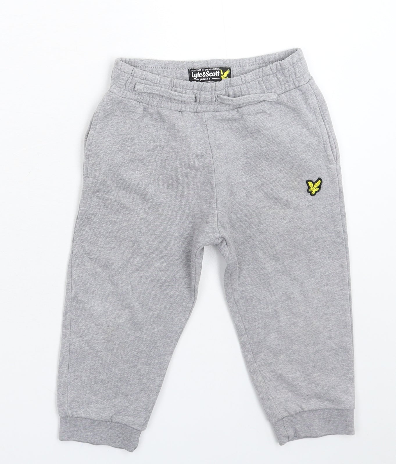 Lyle & Scott Boys Grey   Jogger Trousers Size 36 Months