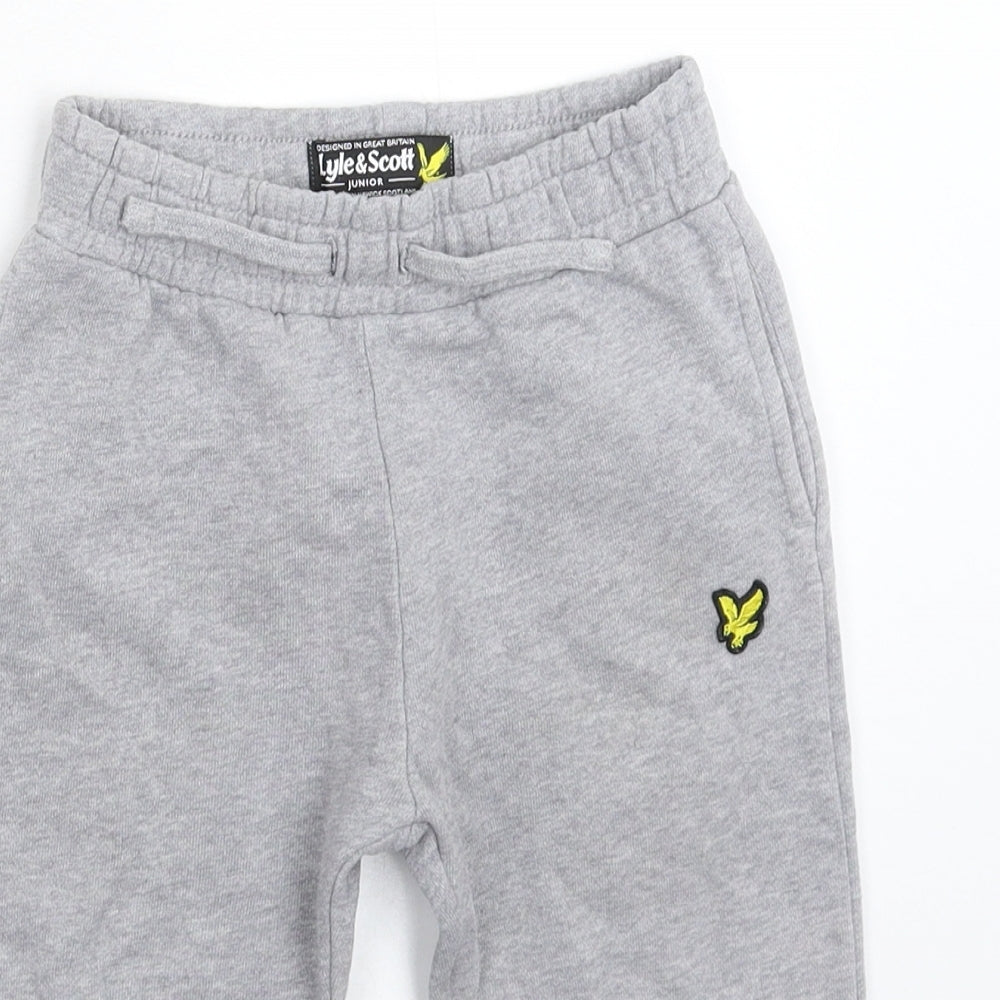 Lyle & Scott Boys Grey   Jogger Trousers Size 36 Months