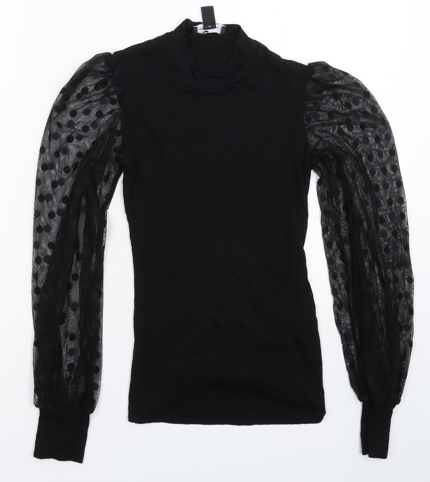New Look Womens Black   Basic Blouse Size 6
