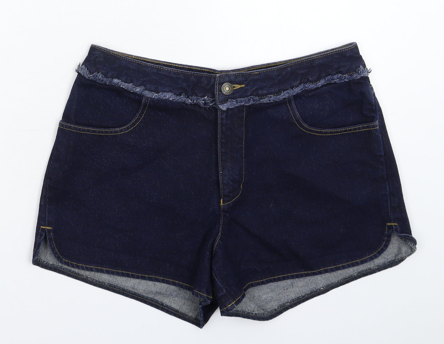 NEXT Womens Blue  Denim Hot Pants Shorts Size 12