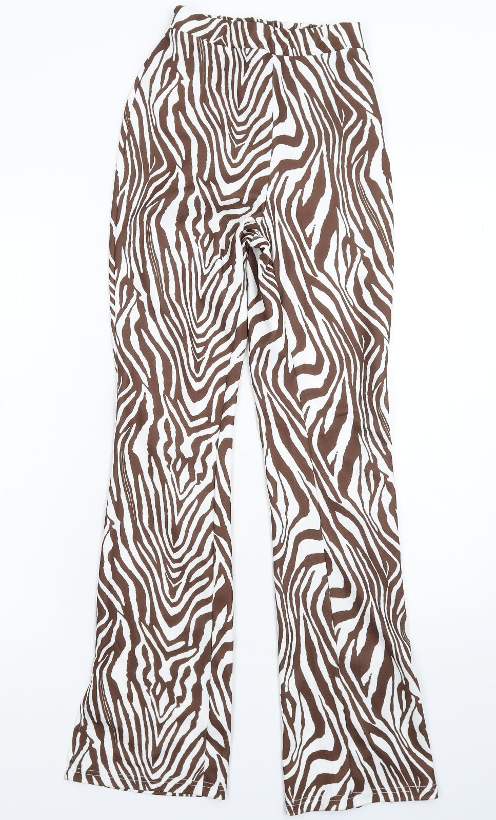 SheIn Womens Multicoloured Animal Print  Trousers  Size XS L29 in
