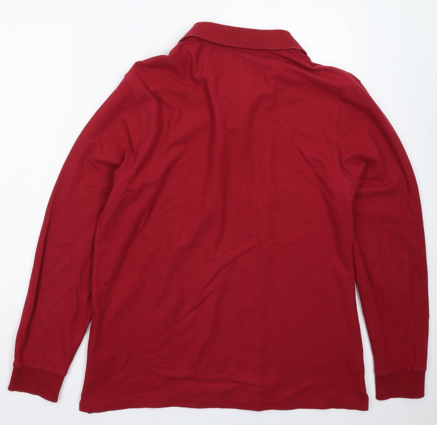 Modern Essentials  Mens Red    Polo Size L