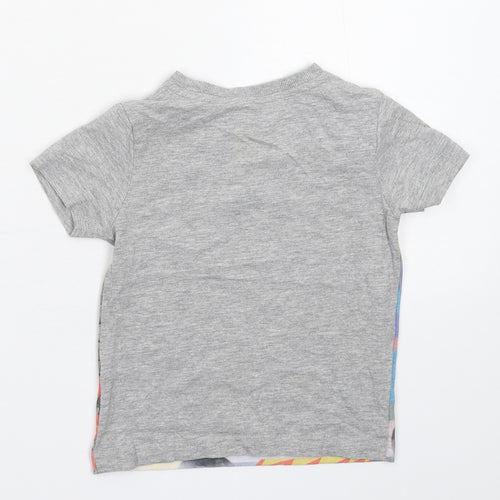 F&F Boys Grey   Basic T-Shirt Size 2-3 Years