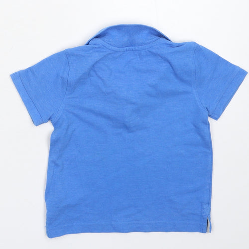 F&F Baby Blue   Basic Polo Size 18-24 Months