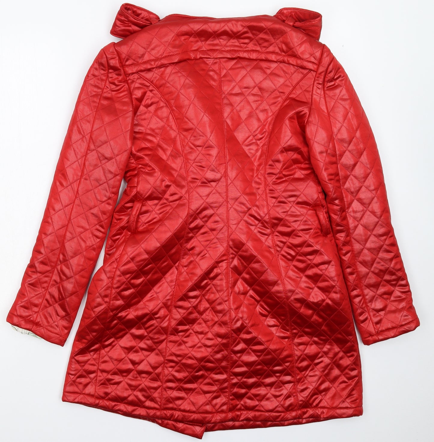 Cranium Fancier Womens Red   Pea Coat Coat Size L