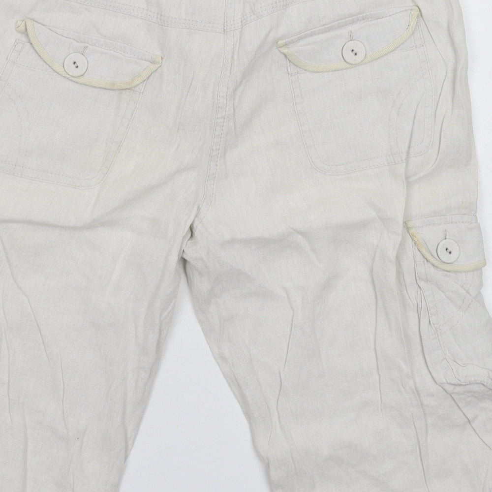 Papaya Womens Grey   Bermuda Shorts Size 12