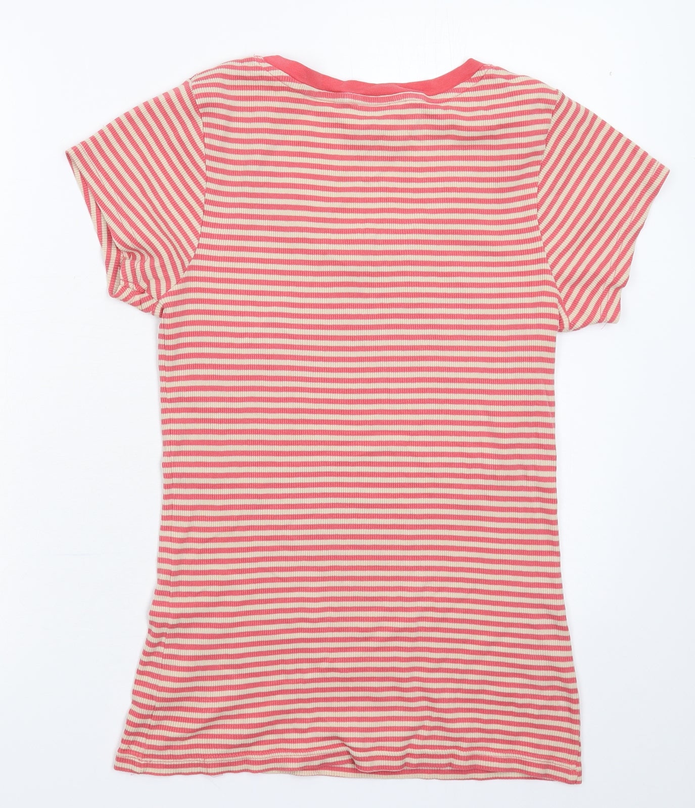 TU Womens Multicoloured Striped  Basic T-Shirt Size 12