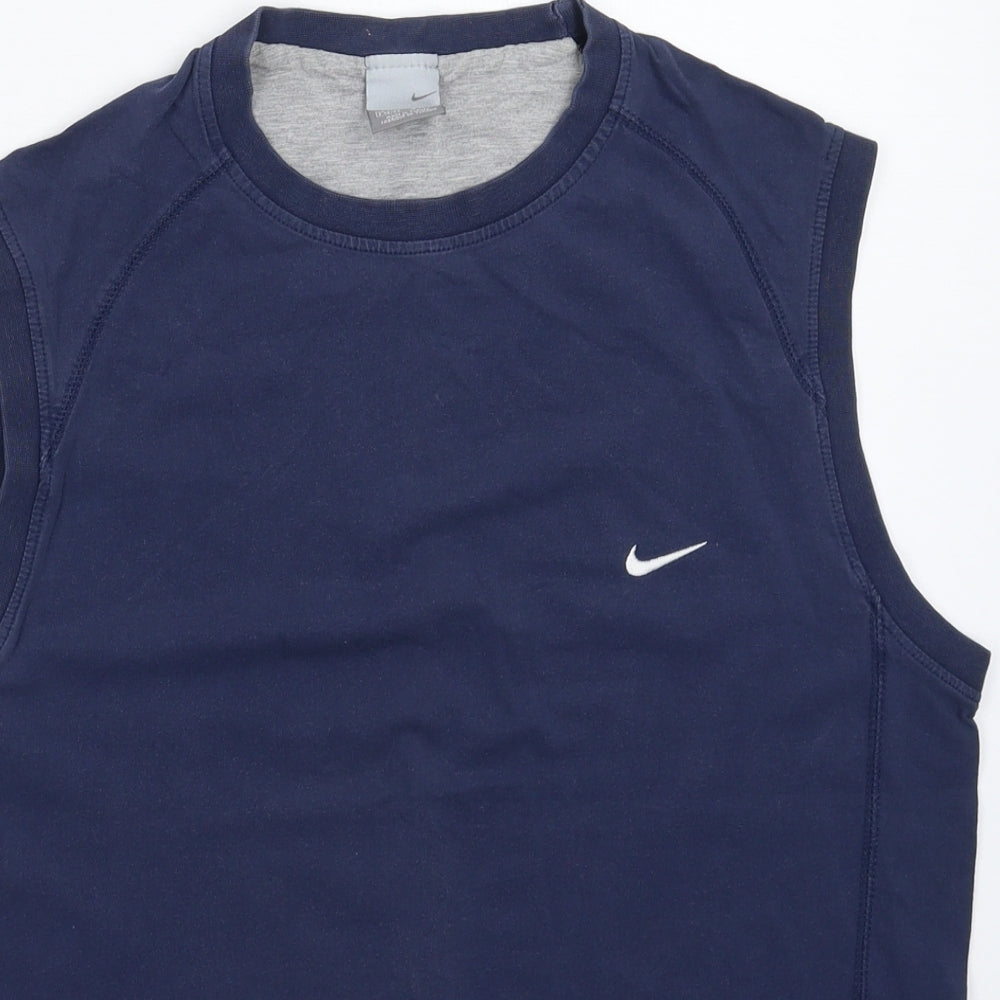 Nike Mens Blue   Basic Tank Size M