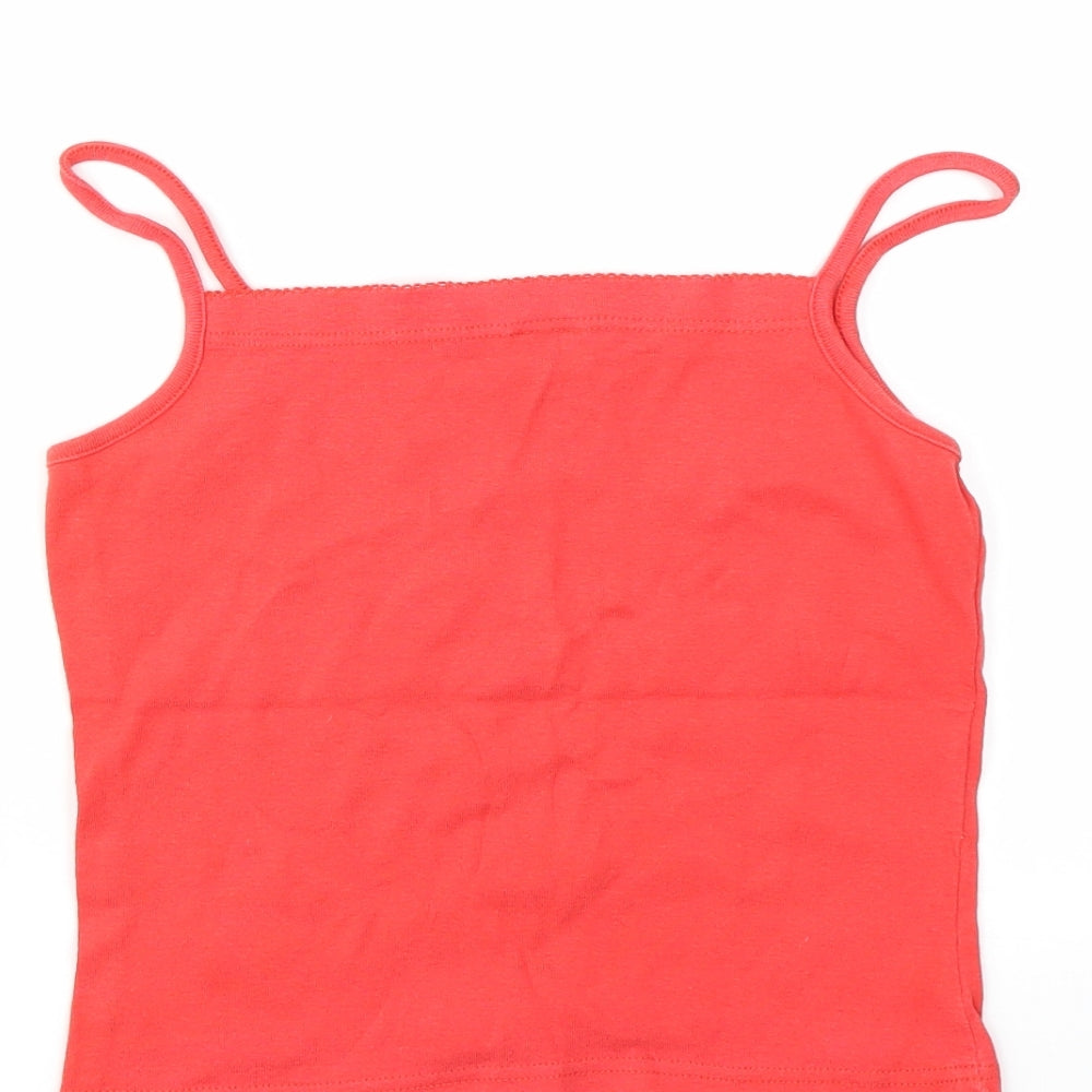 BAY Womens Red   Basic T-Shirt Size 12