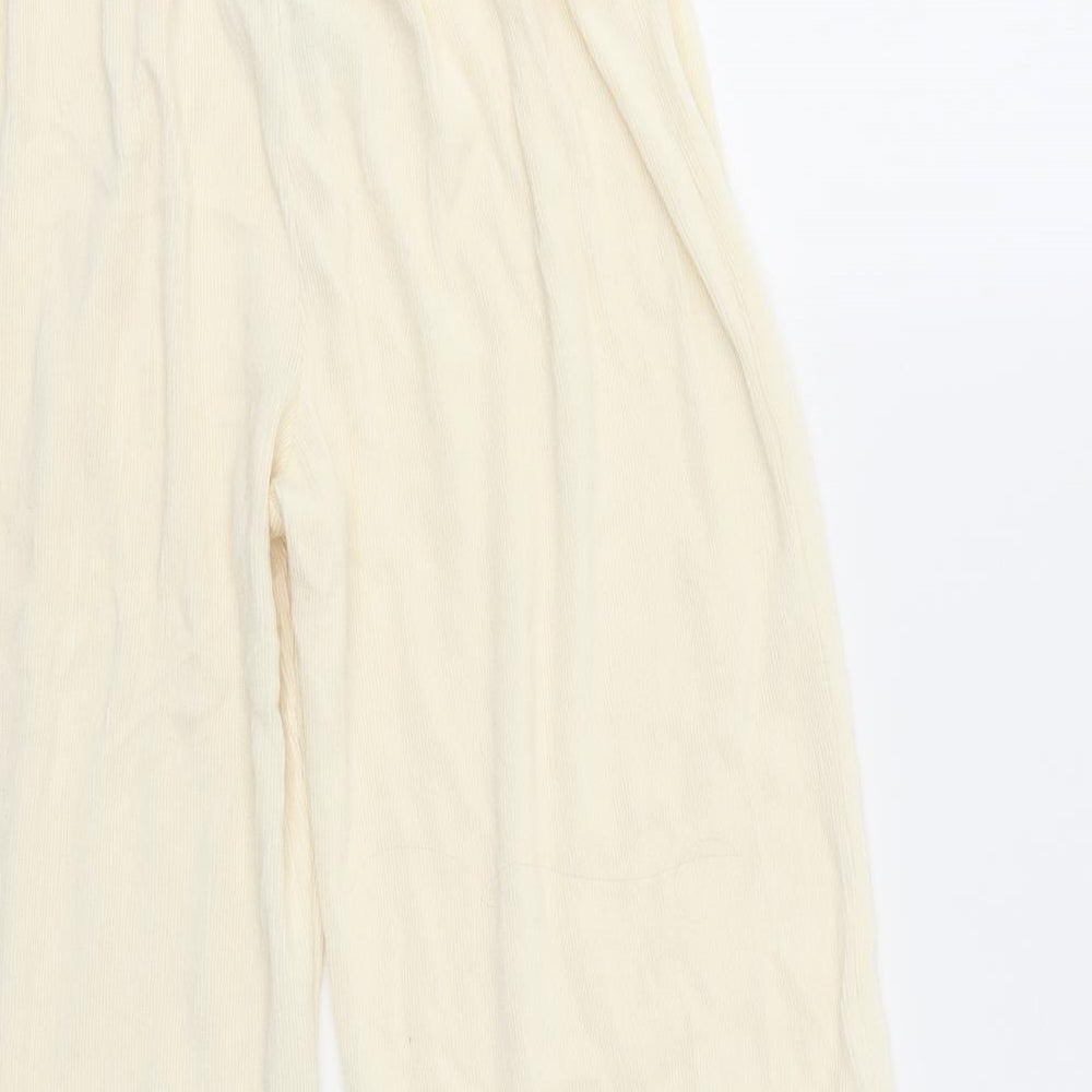 PRIMARK  Girls Ivory   Jogger Trousers Size 11-12 Years