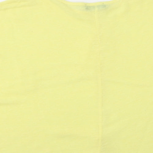 F&F Womens Yellow   Basic T-Shirt Size 18