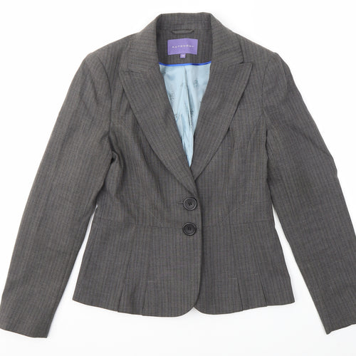 Autonomy Womens Grey   Jacket Blazer Size 10