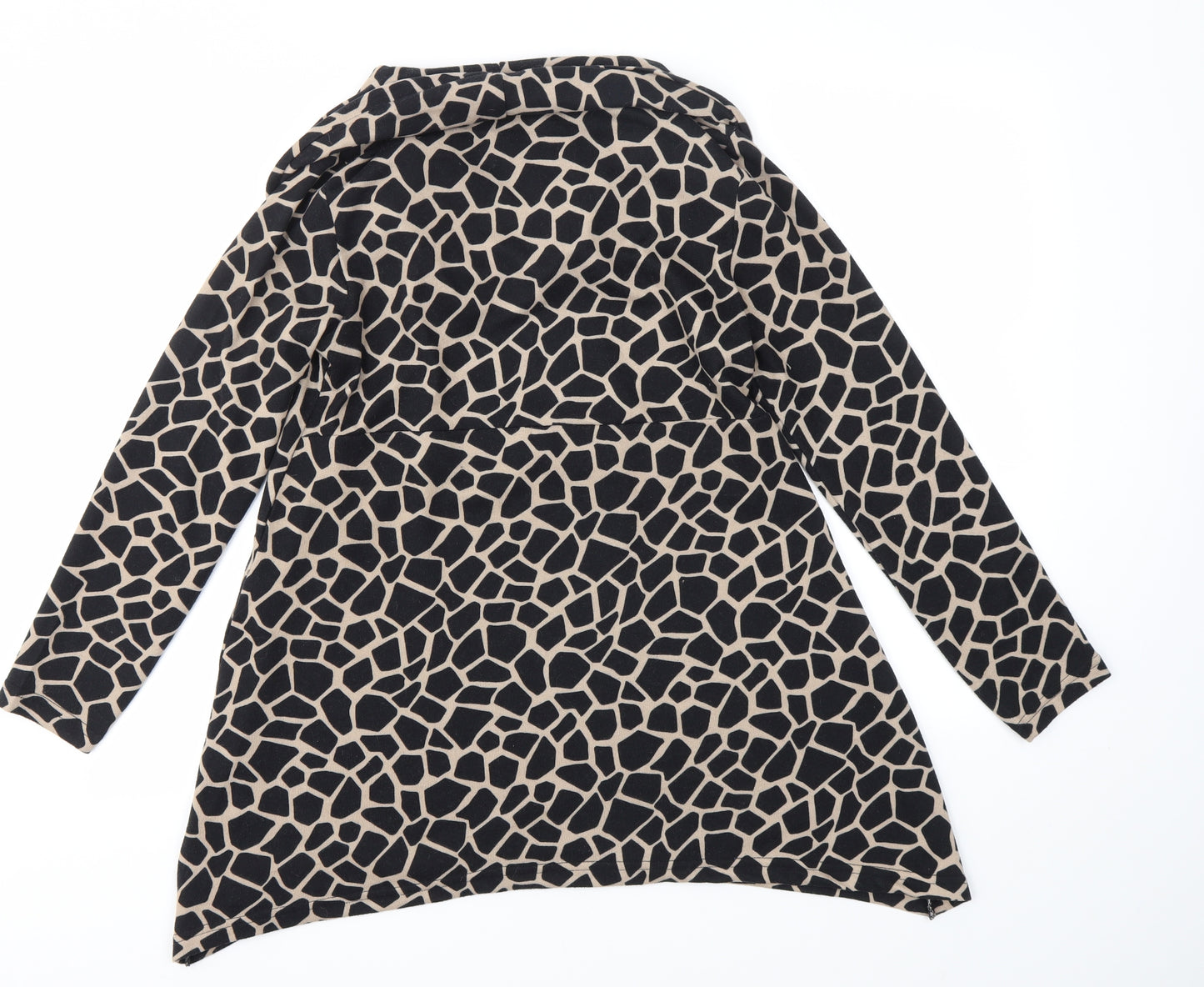 ISLE  Womens Multicoloured Animal Print  Pullover Jumper Size 12