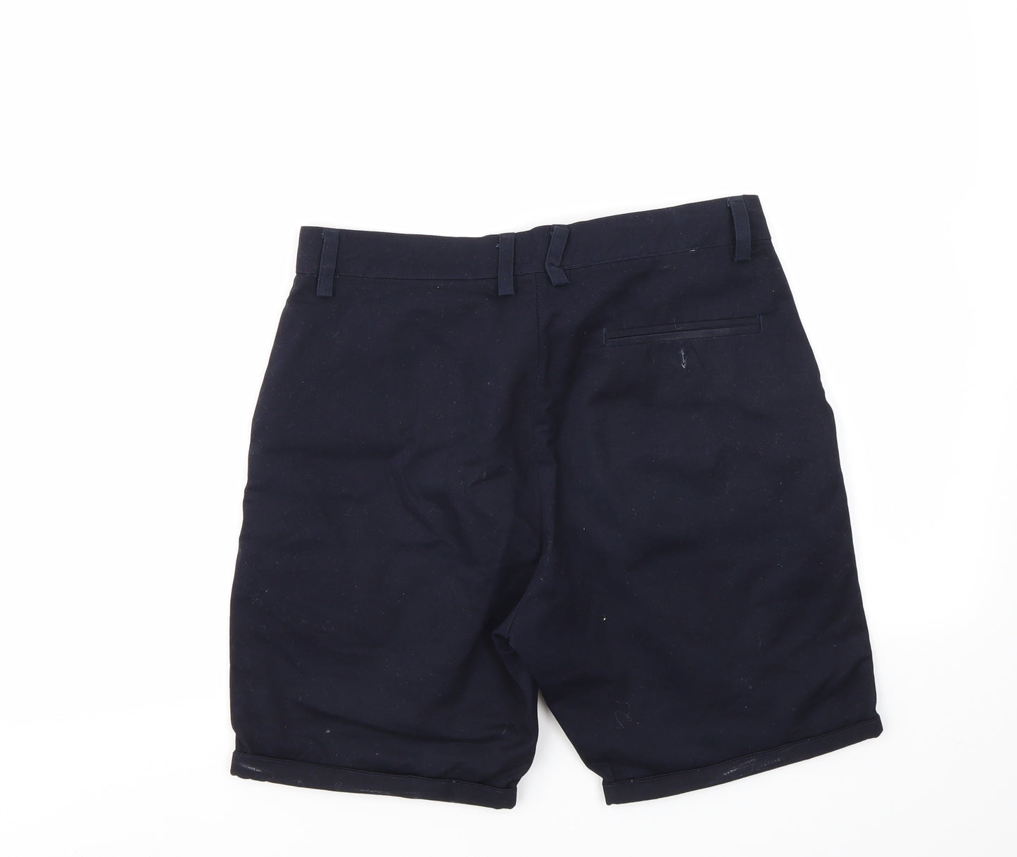 MAN BOOHOO Mens Blue   Chino Shorts Size 30