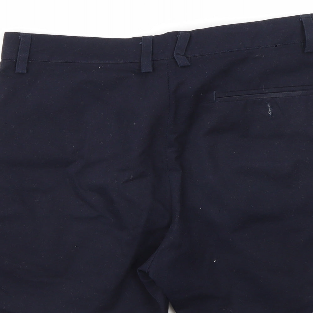 MAN BOOHOO Mens Blue   Chino Shorts Size 30