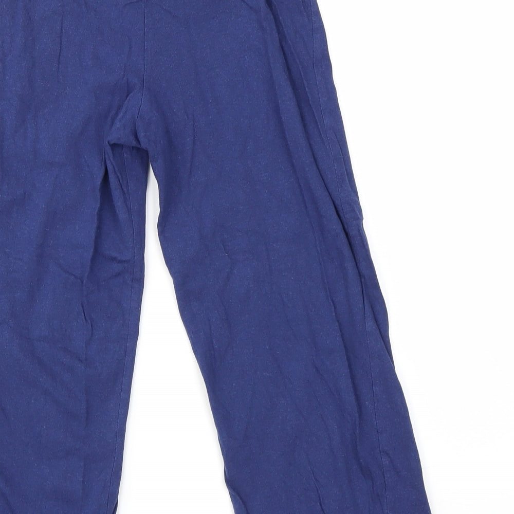 Preworn Boys Blue   Jogger Trousers Size 4-5 Years