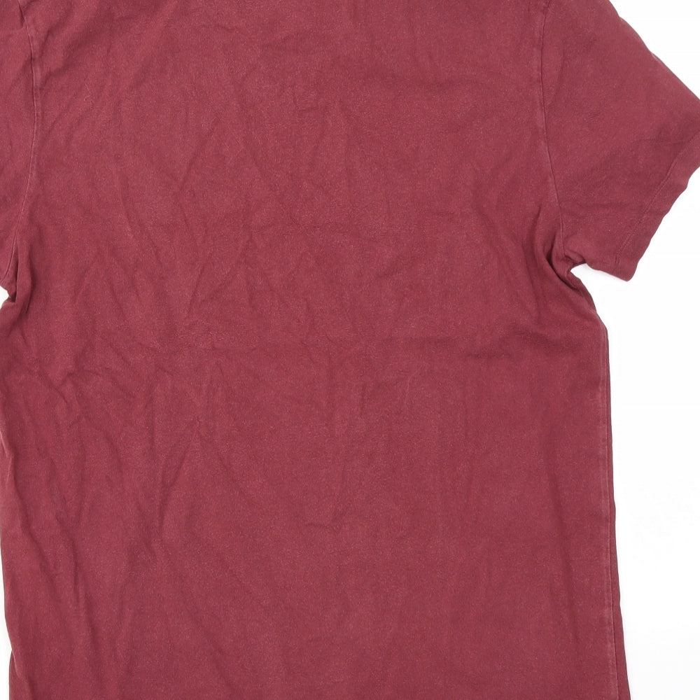 Jack Wills Mens Red    T-Shirt Size S