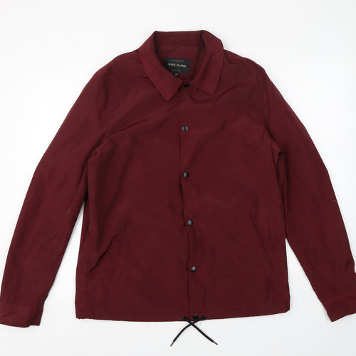 River Island Womens Red   Jacket Coat Size M