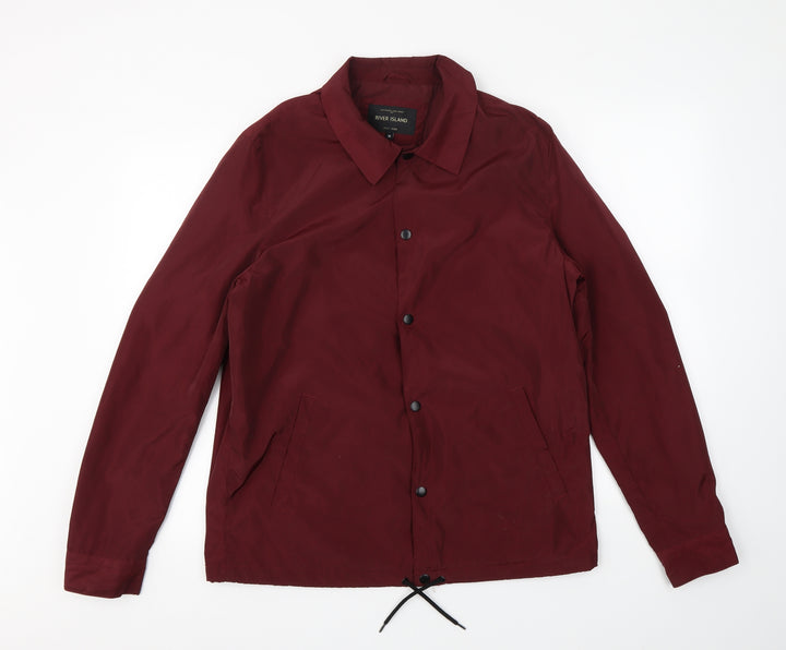 River Island Womens Red   Jacket Coat Size M