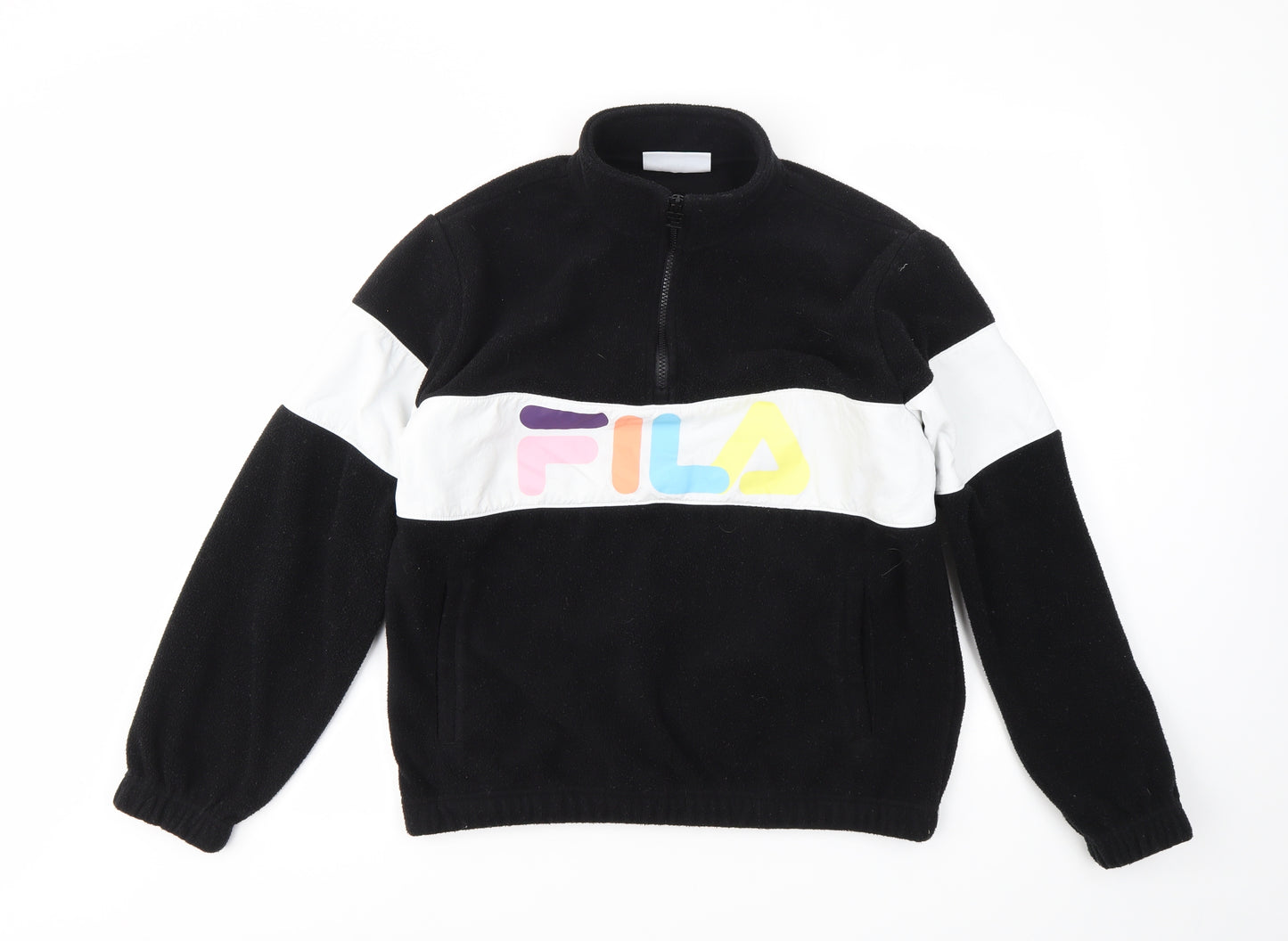 FILA Womens Black   Pullover Jumper Size M
