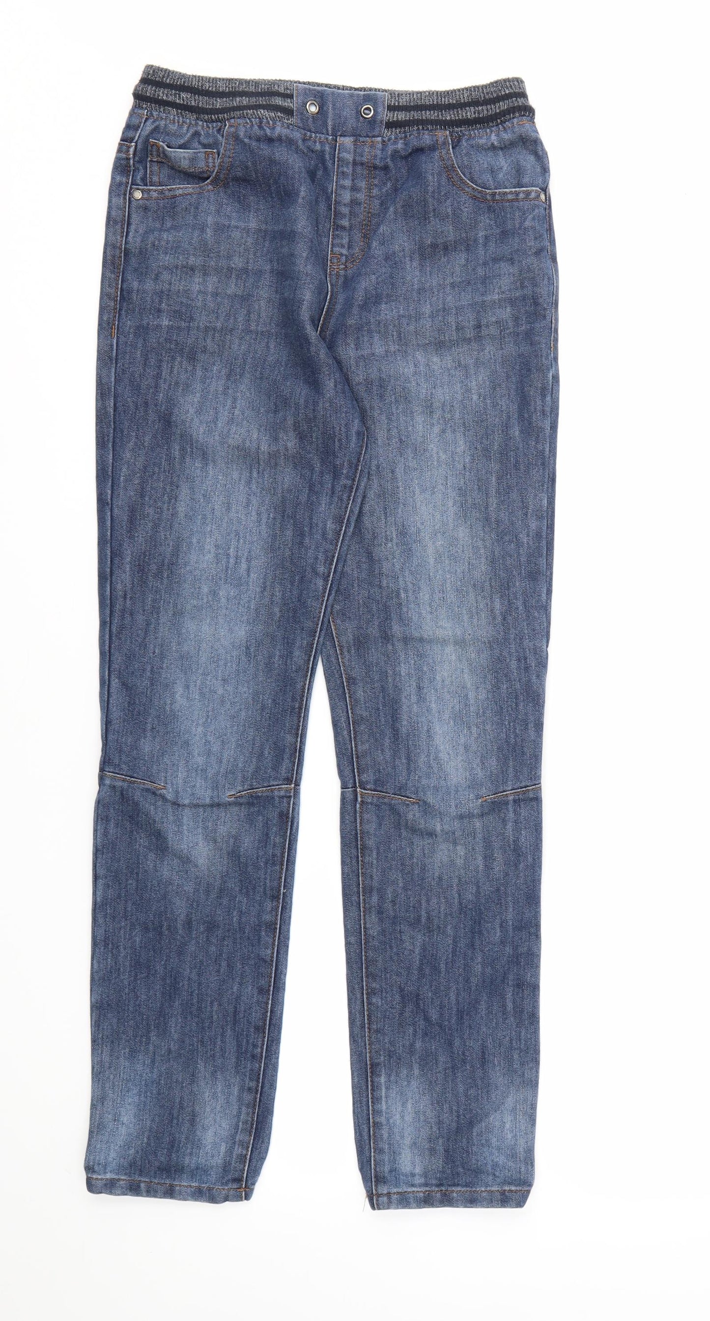 PRIMARK  Boys Blue   Straight Jeans Size 12-13 Years