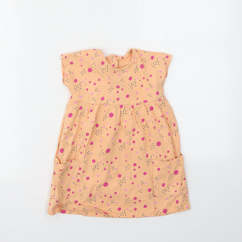 George Girls Multicoloured Geometric  Fit & Flare  Size 18-24 Months