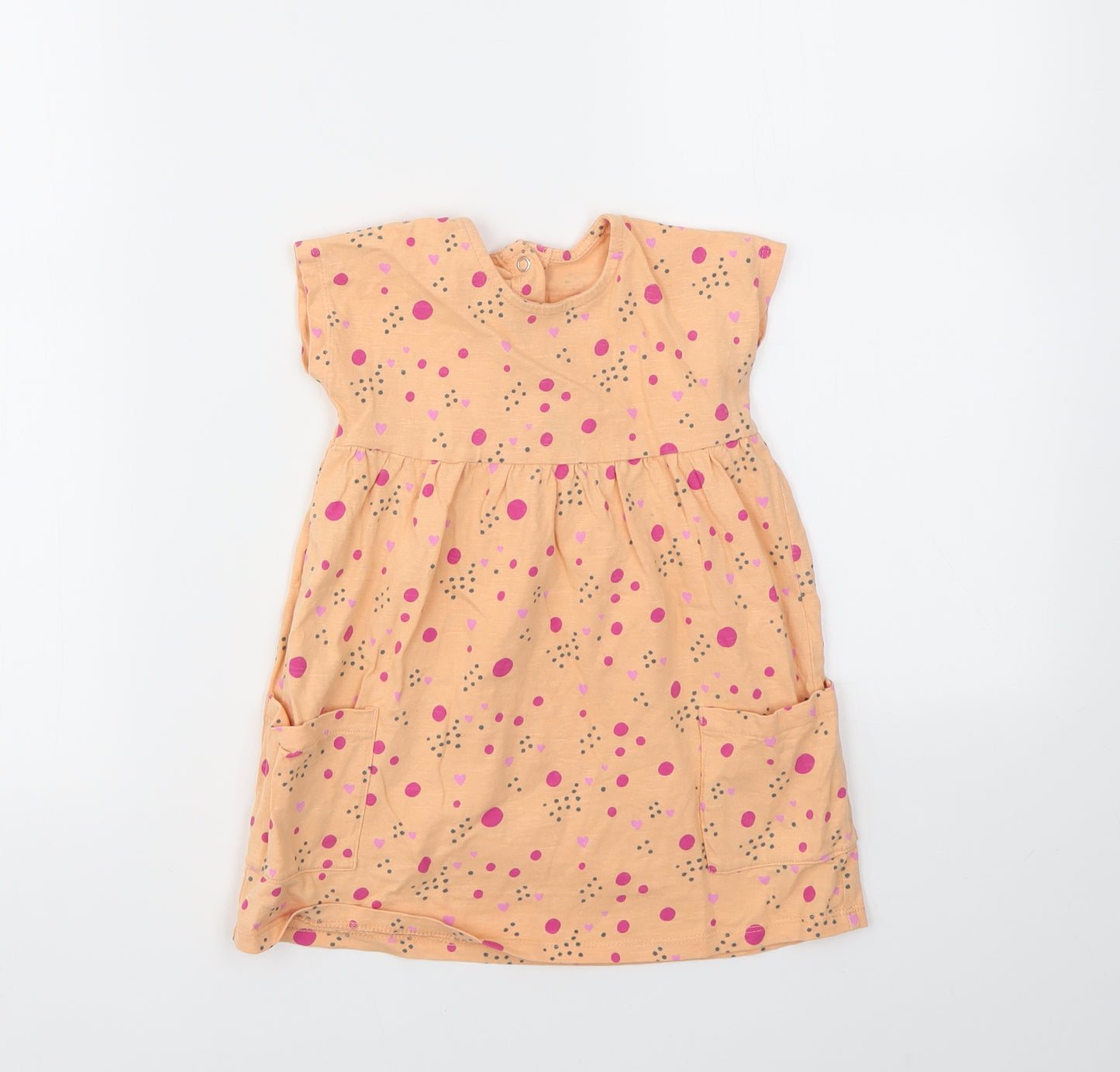 George Girls Multicoloured Geometric  Fit & Flare  Size 18-24 Months