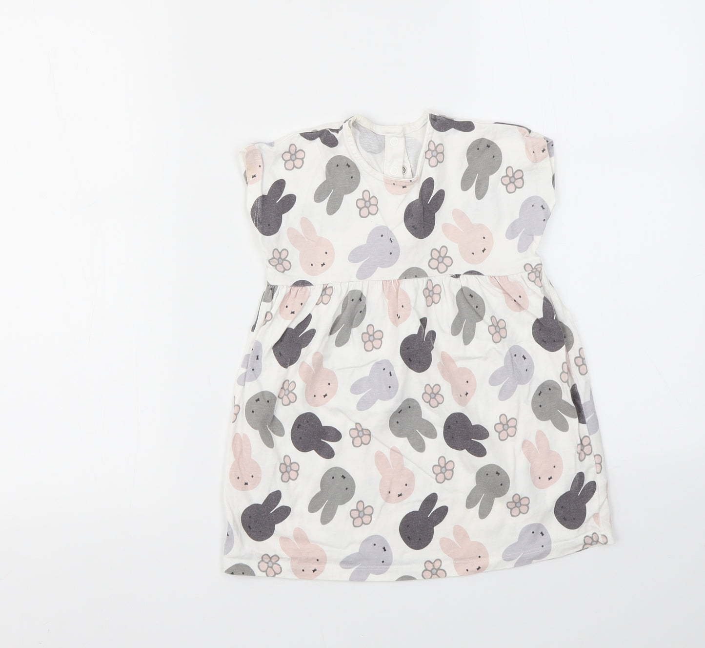 George Girls Multicoloured Animal Print  Fit & Flare  Size 18-24 Months