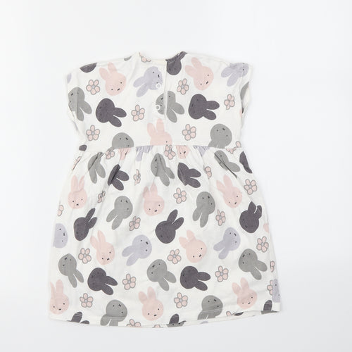 George Girls Multicoloured Animal Print  Fit & Flare  Size 18-24 Months