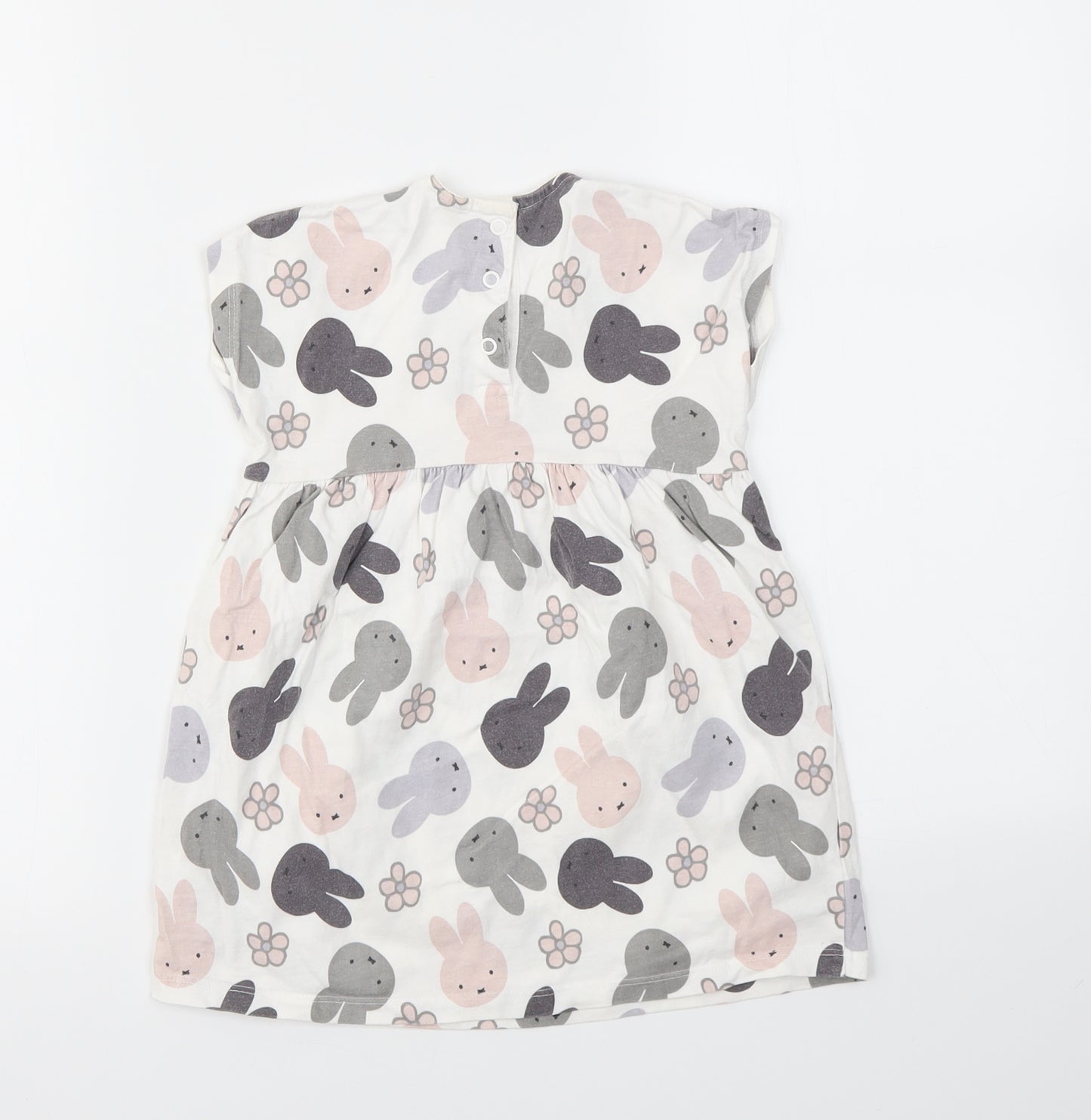 George Girls Multicoloured Animal Print  Fit & Flare  Size 18-24 Months