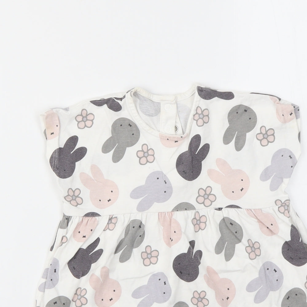 George Girls Multicoloured Animal Print  Fit & Flare  Size 18-24 Months