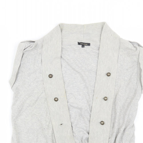 River Island Womens Grey   Cardigan Jumper Size 10