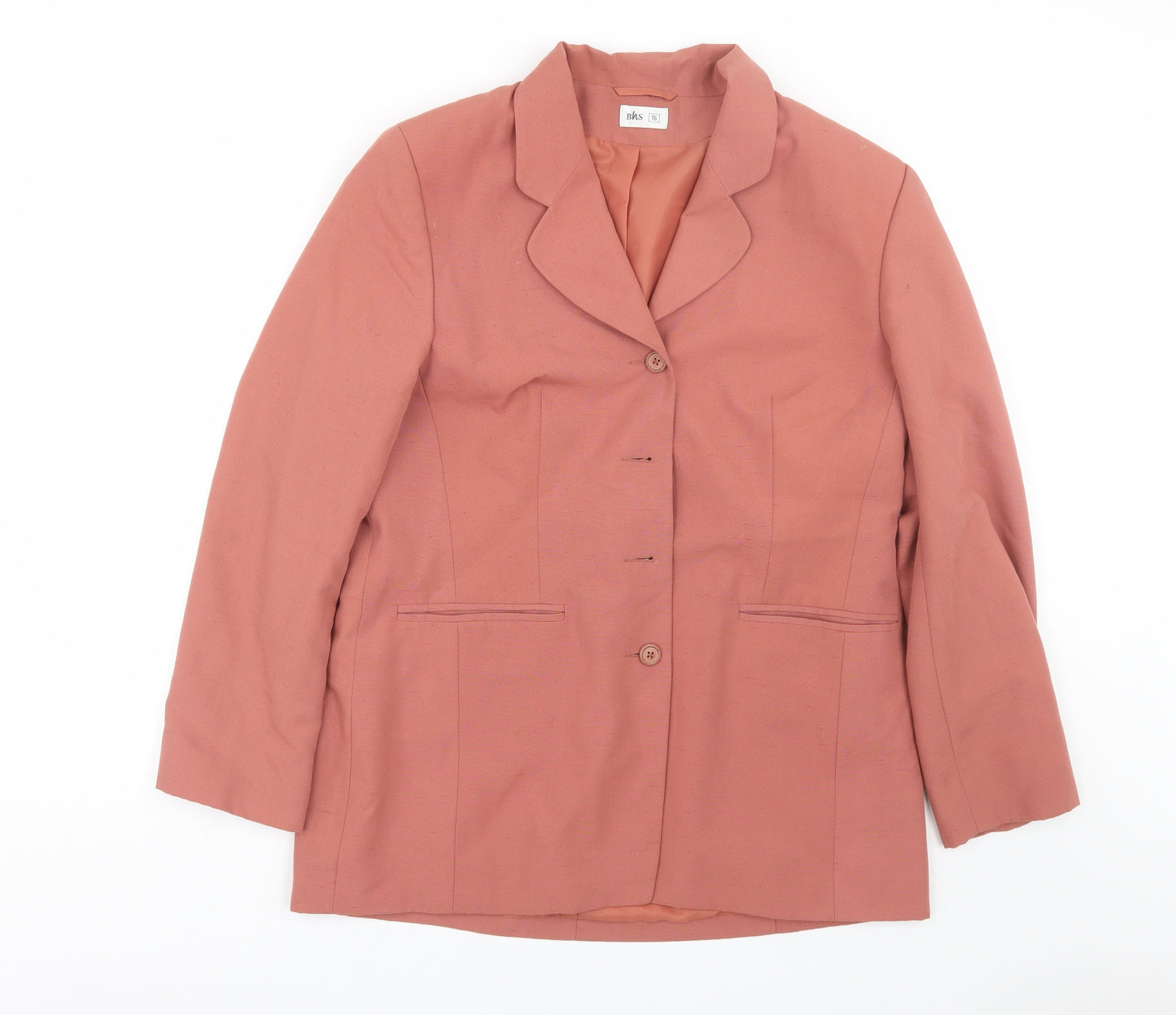 BHS Womens Pink   Jacket Suit Size 16