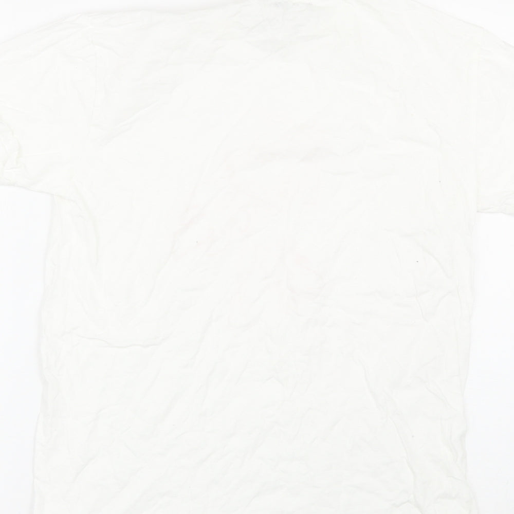 PRETTYLITTLETHING Womens White   Basic T-Shirt Size S