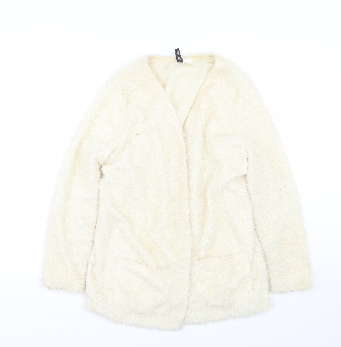 H&M Womens Beige   Cardigan Jumper Size S