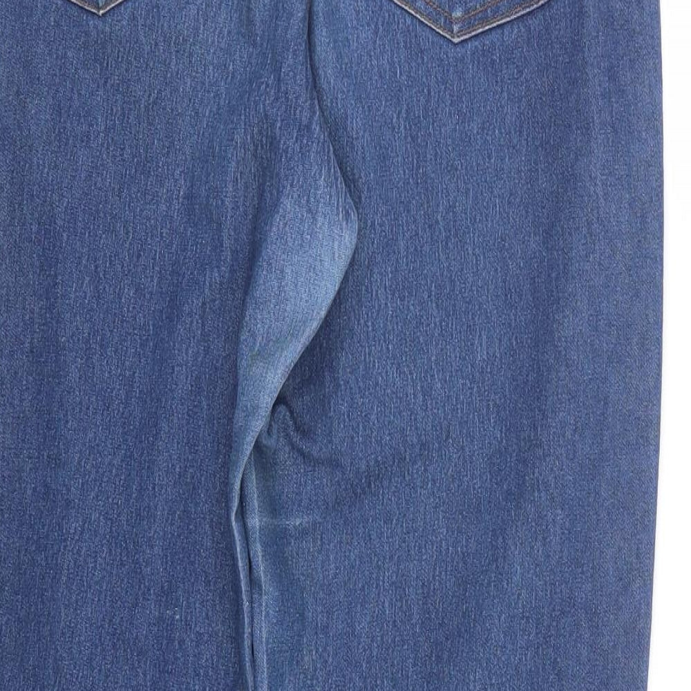 Lee Cooper Mens Blue  Denim Straight Jeans Size 32 L28 in