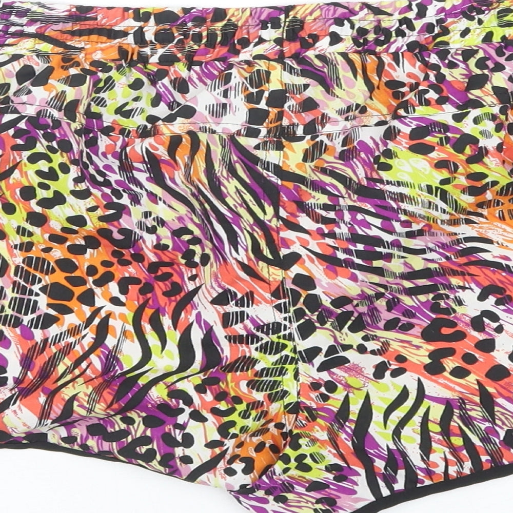 Primark Womens Multicoloured Floral  Sailor Shorts Size 16
