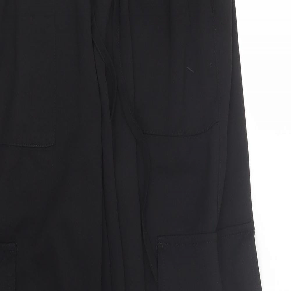 New Look Womens Black   Capri Trousers Size 10 L25 in