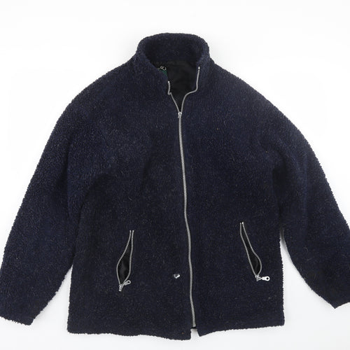 Klassy Womens Blue   Jacket Coat