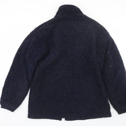 Klassy Womens Blue   Jacket Coat