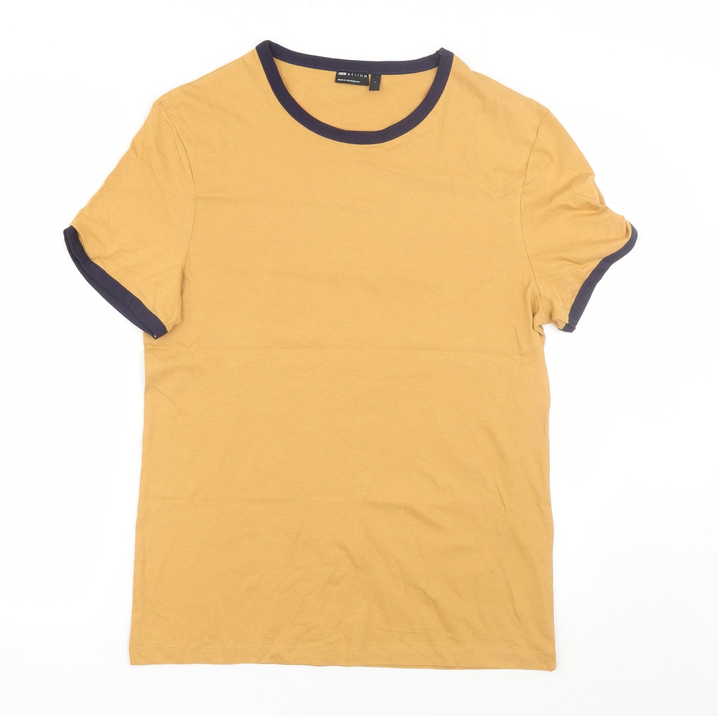 ASOS Mens Yellow    T-Shirt Size S