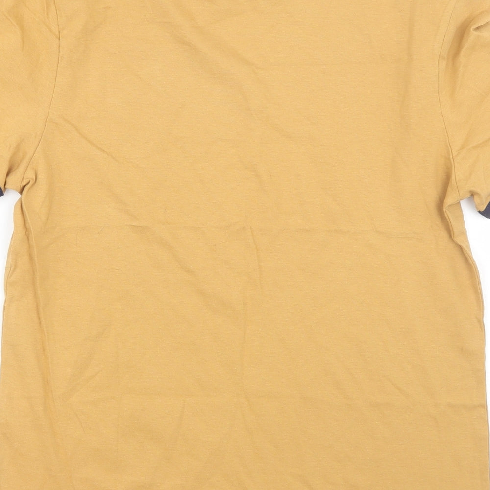 ASOS Mens Yellow    T-Shirt Size S