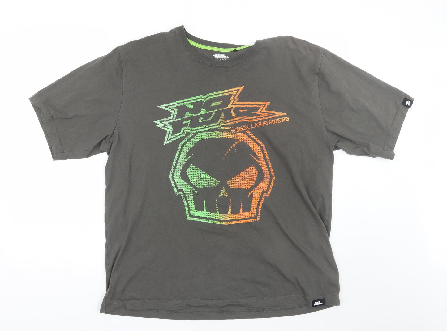 No Fear Mens Green    T-Shirt Size XL