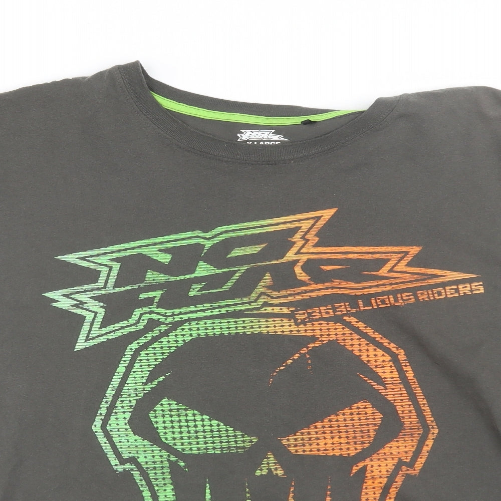 No Fear Mens Green    T-Shirt Size XL